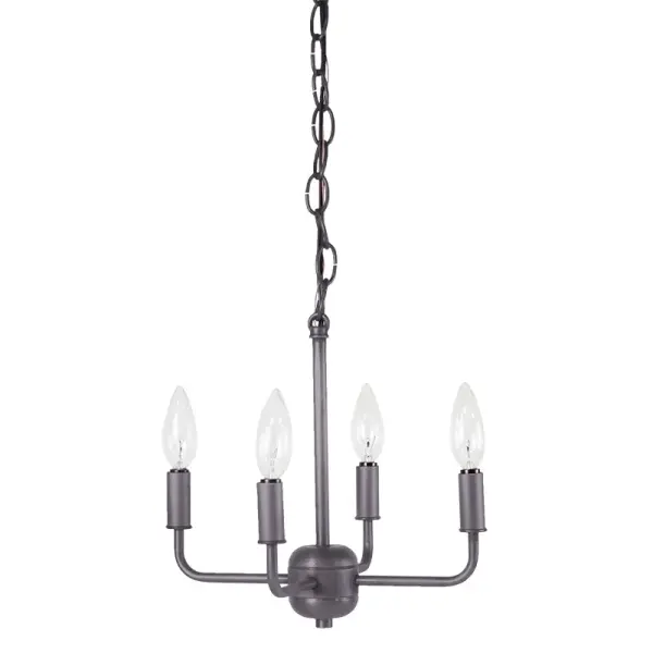 Four Light Chandelier 60.00W/Candelabra - Image 4