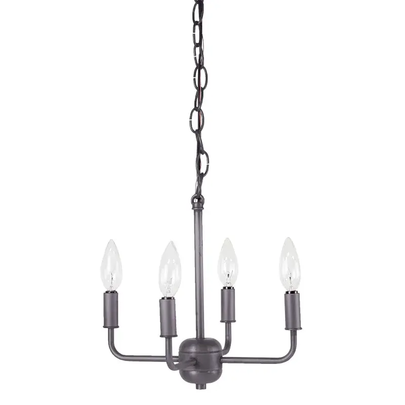 Four Light Chandelier 60.00W/Candelabra - Image 4