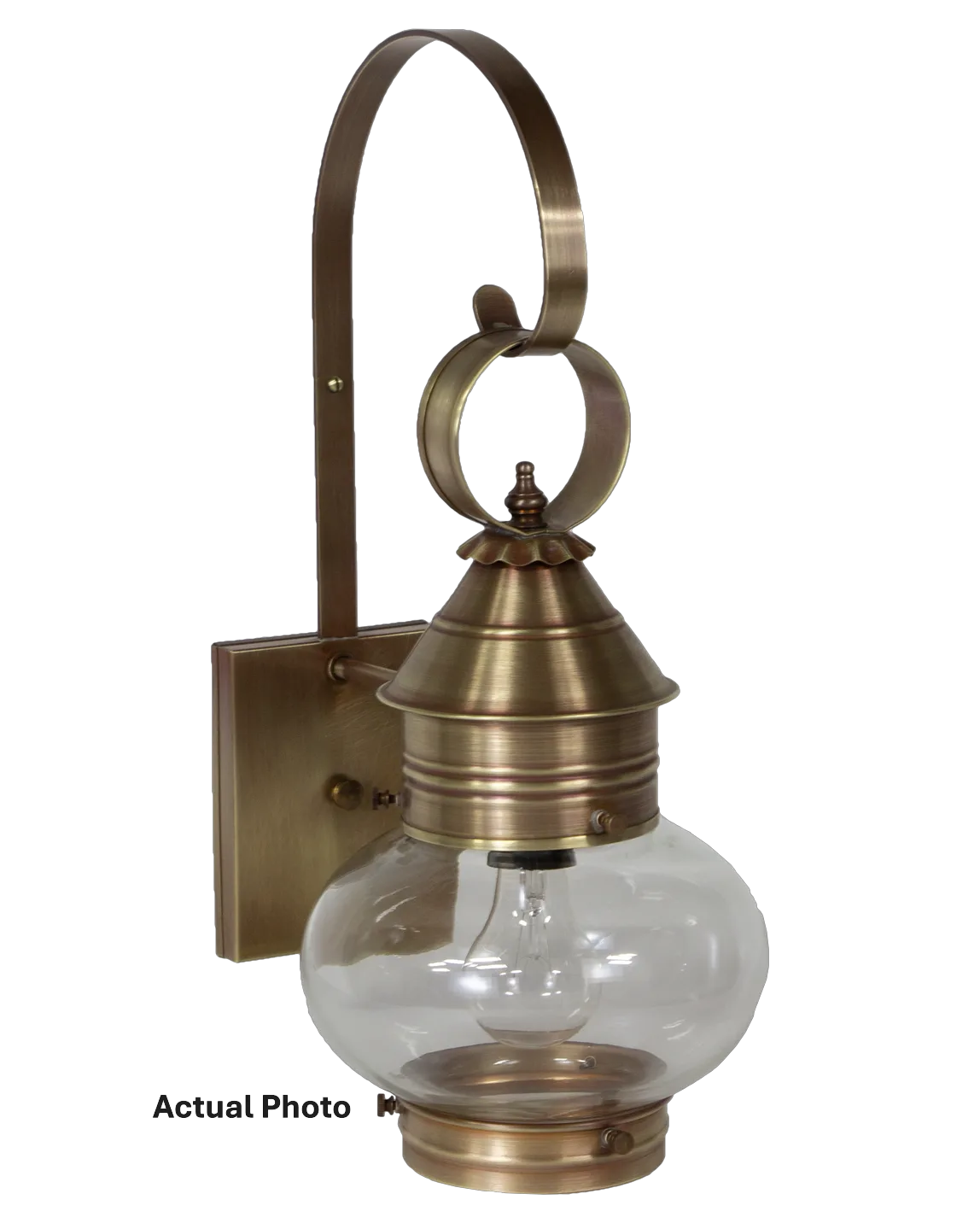One Light Wall Mount 75.00W/A/Medium