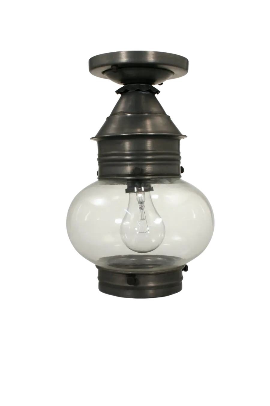 One Light Flush Mount 75.00W/A/Medium
