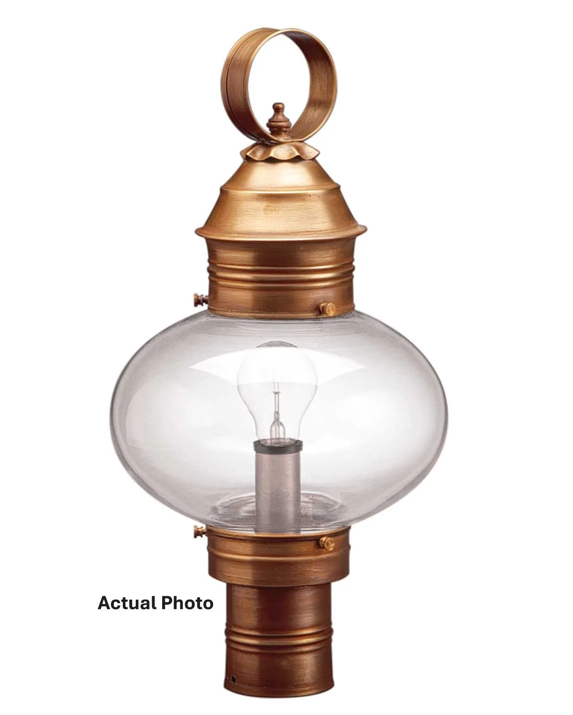 One Light Post Mount 75.00W/A/Medium