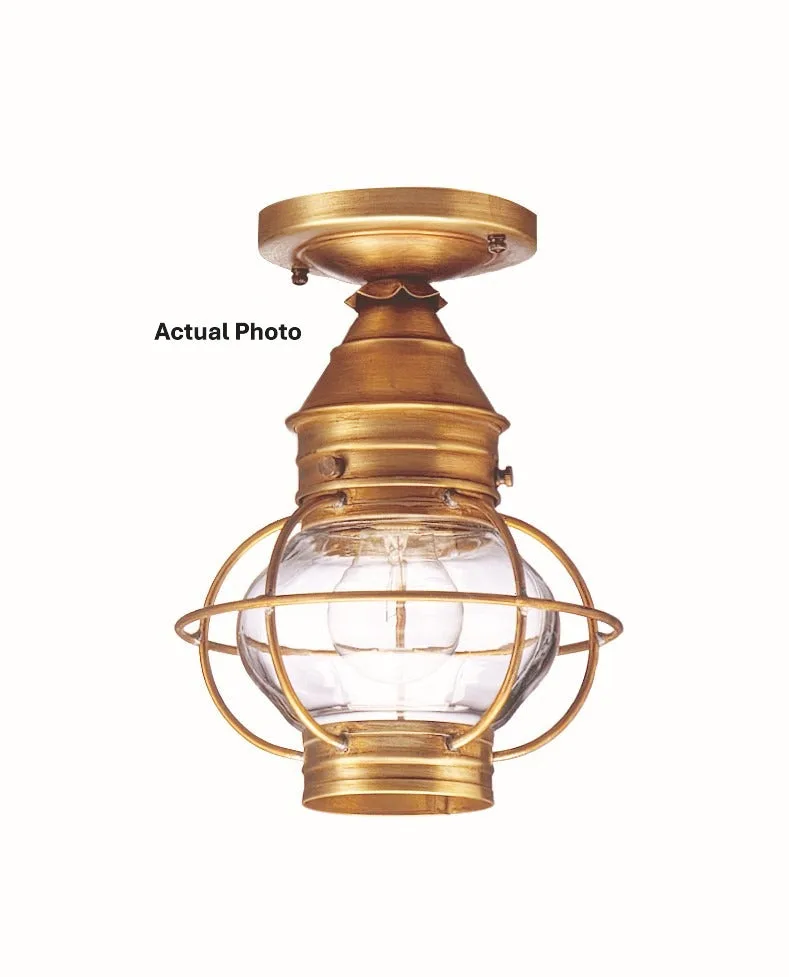 One Light Flush Mount 75.00W/A/Medium