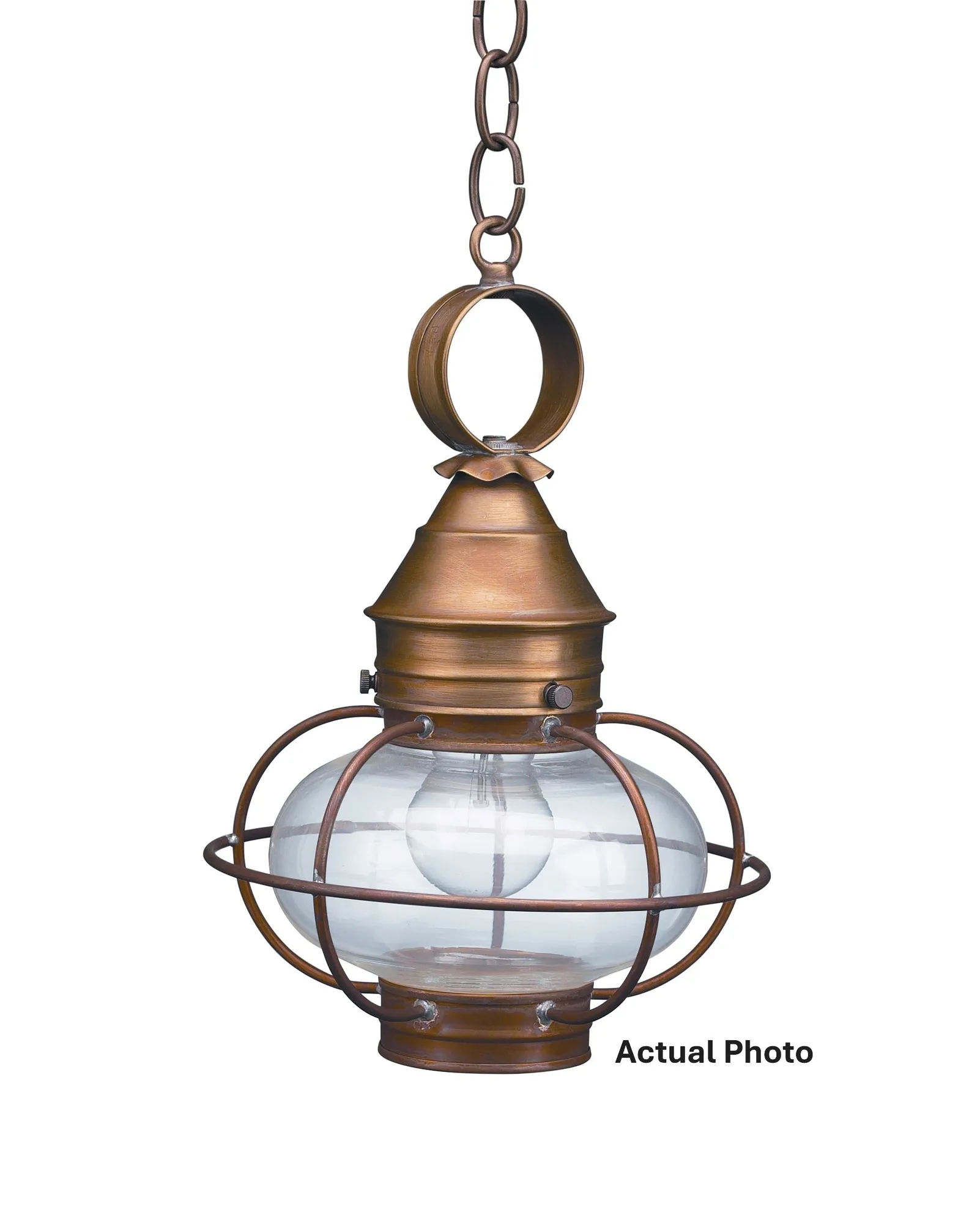 One Light Hanging Lantern 75.00W/A/Medium