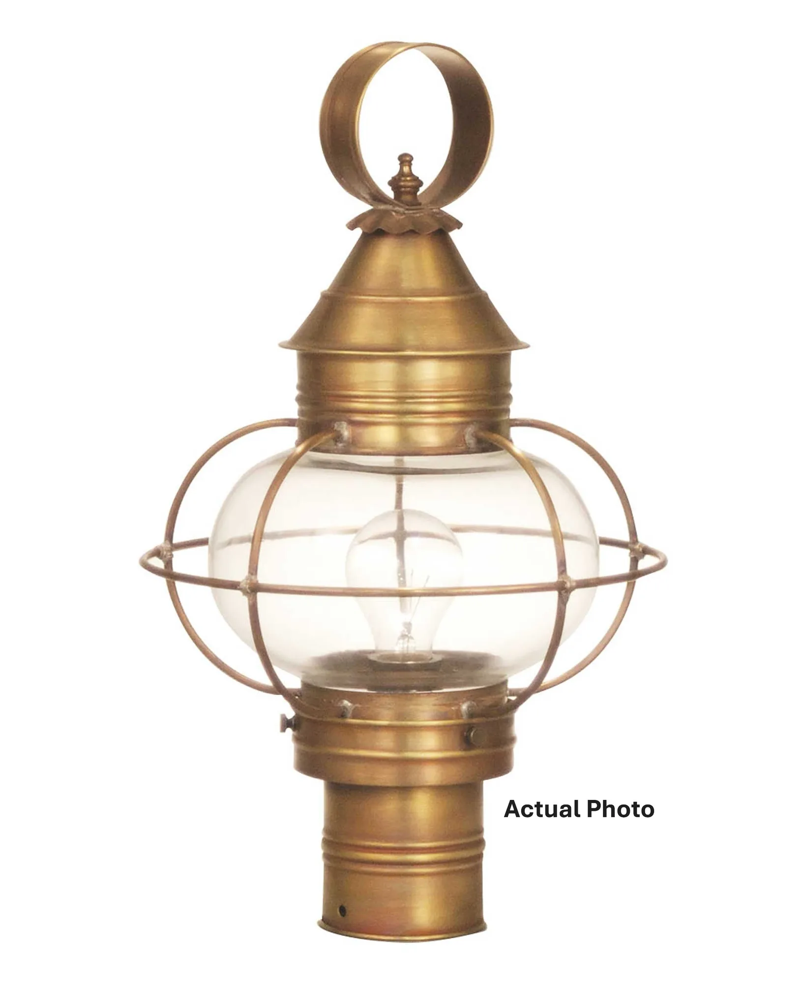 One Light Post Mount 75.00W/A/Medium