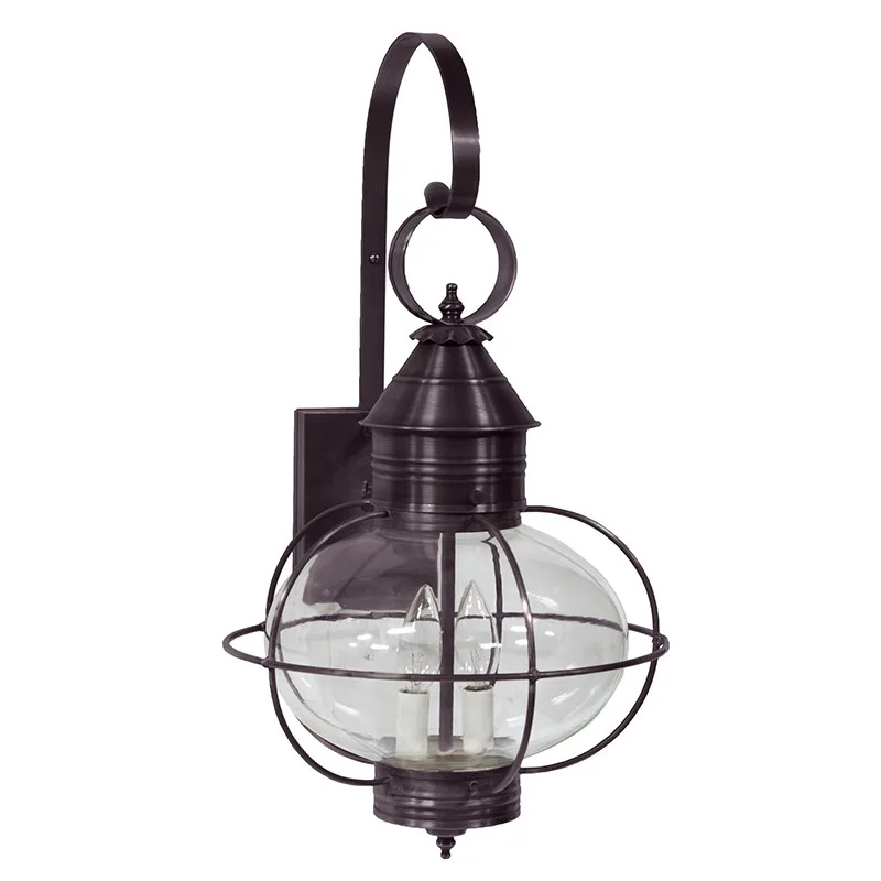 Two Light Wall Mount 60.00W/B/Candelabra