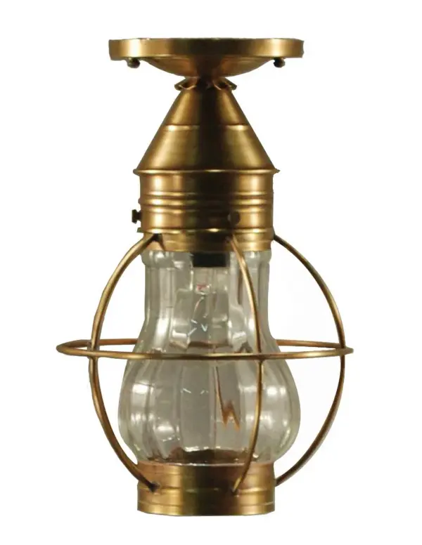 The Bosc is an elegant and unique collection featuring a pear-shaped hand-blown glass globe, which adds a touch of style and character to the overall design. It has the classic feel of an onion light with a unique pear shape to give it a different look.