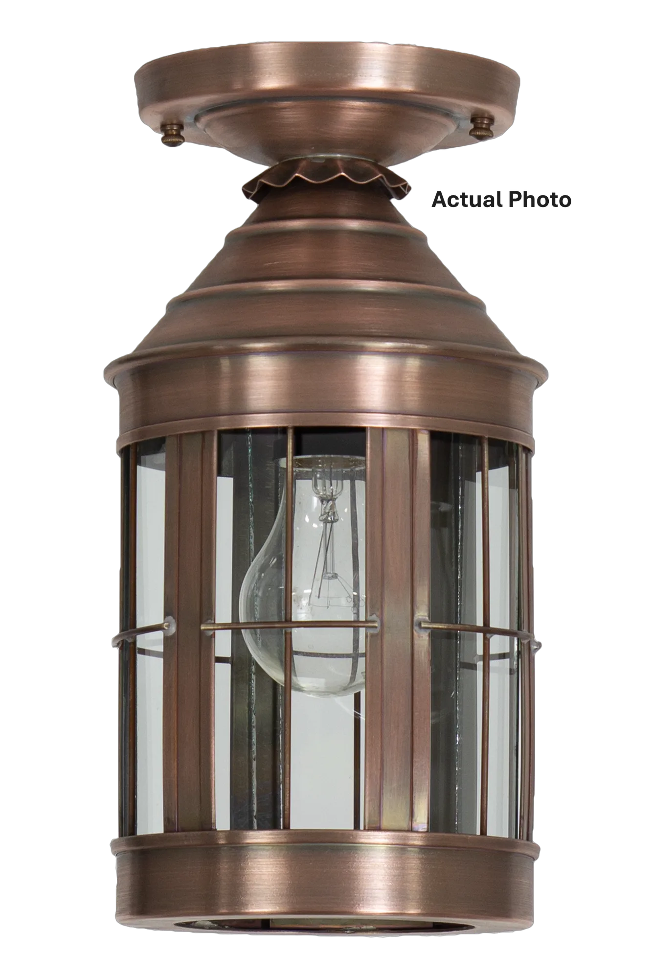 One Light Flush Mount 75.00W/A/Medium