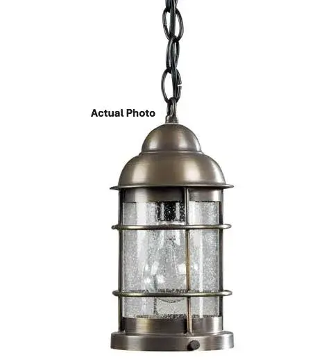 One Light Hanging Lantern 75.00W/A/Medium - Image 1