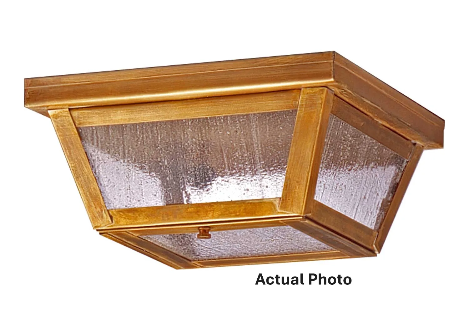 One Light Flush Mount 75.00W/A/Medium