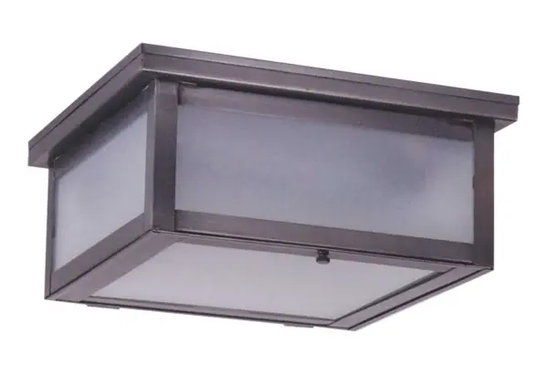 Two Light Flush Mount 75.00W/A/Medium