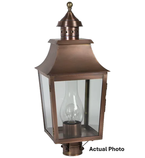One Light Post Mount 75.00W/A/Medium
