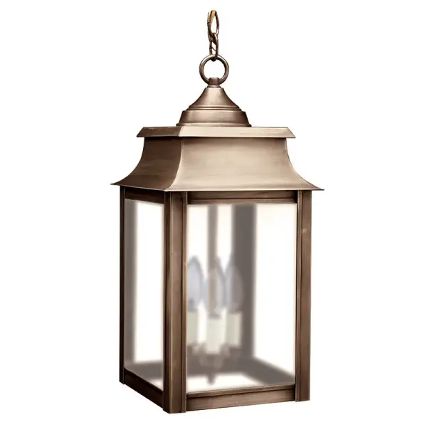 Three Light Hanging Lantern 60.00W/B/Candelabra - Image 11