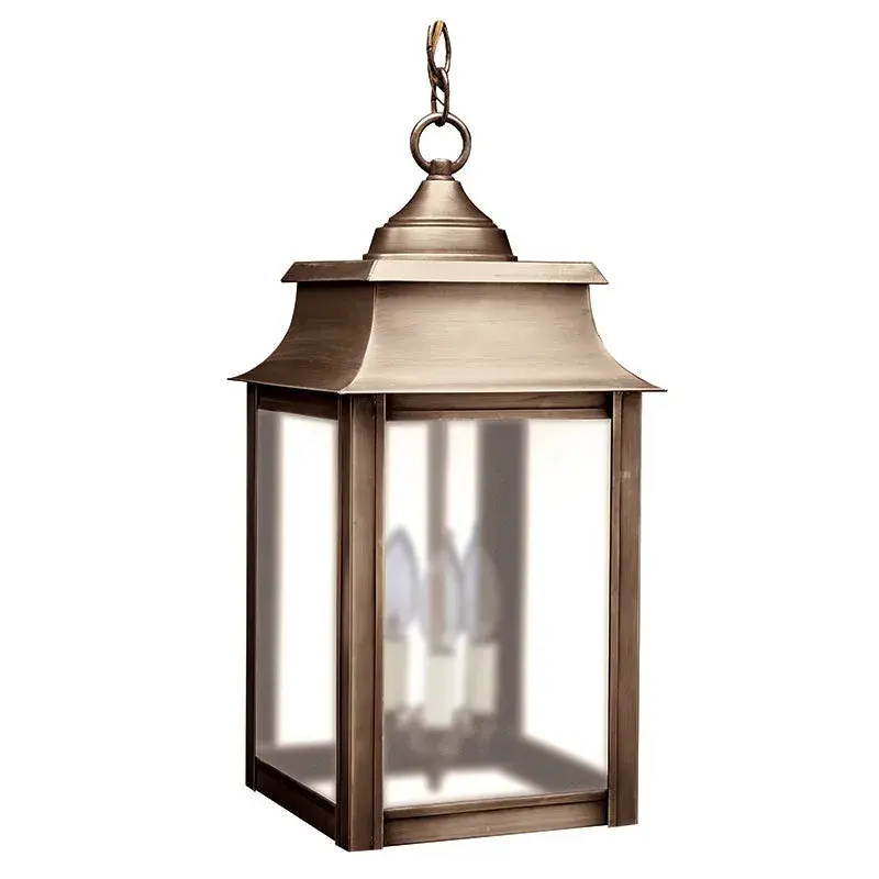 Three Light Hanging Lantern 60.00W/B/Candelabra - Image 11