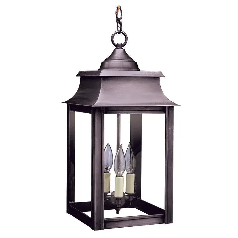 Three Light Hanging Lantern 60.00W/B/Candelabra - Image 12