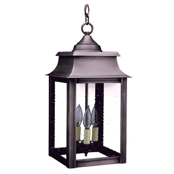 Three Light Hanging Lantern 60.00W/B/Candelabra - Image 13