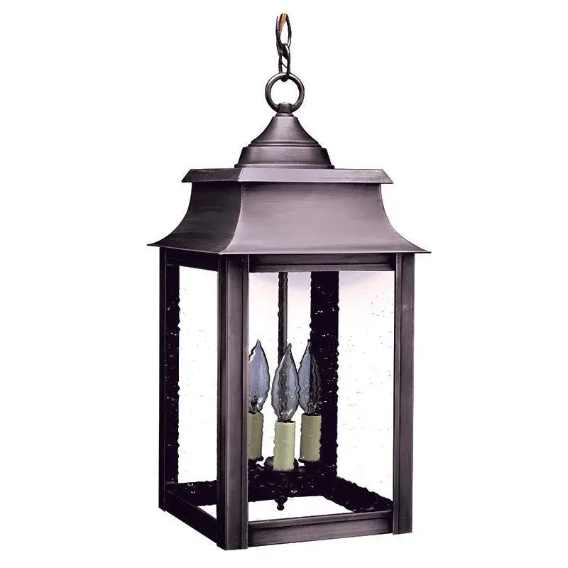 Three Light Hanging Lantern 60.00W/B/Candelabra - Image 13