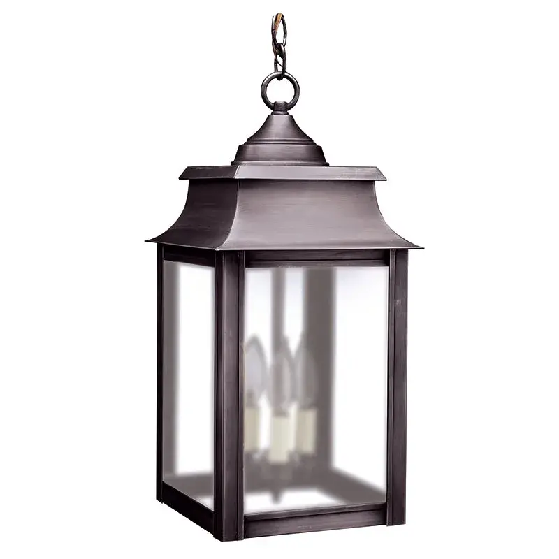 Three Light Hanging Lantern 60.00W/B/Candelabra - Image 15