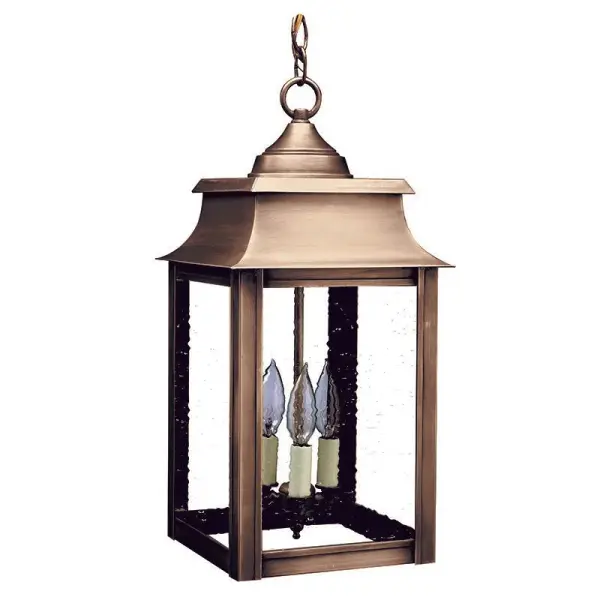 Three Light Hanging Lantern 60.00W/B/Candelabra - Image 9