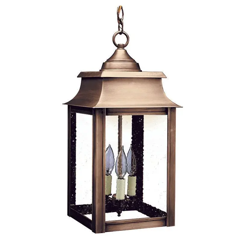 Three Light Hanging Lantern 60.00W/B/Candelabra - Image 10