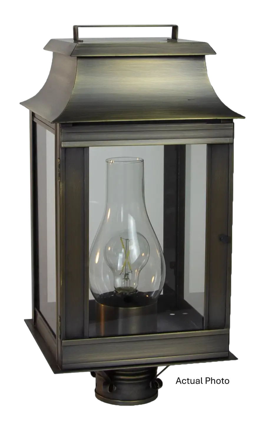 One Light Post Mount 75.00W/B/Medium - Image 1