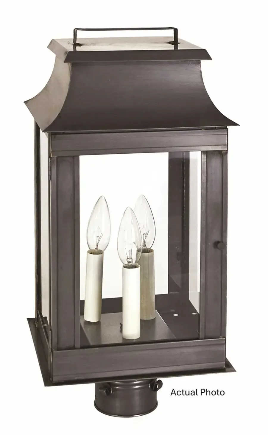 One Light Post Mount 75.00W/B/Medium - Image 2
