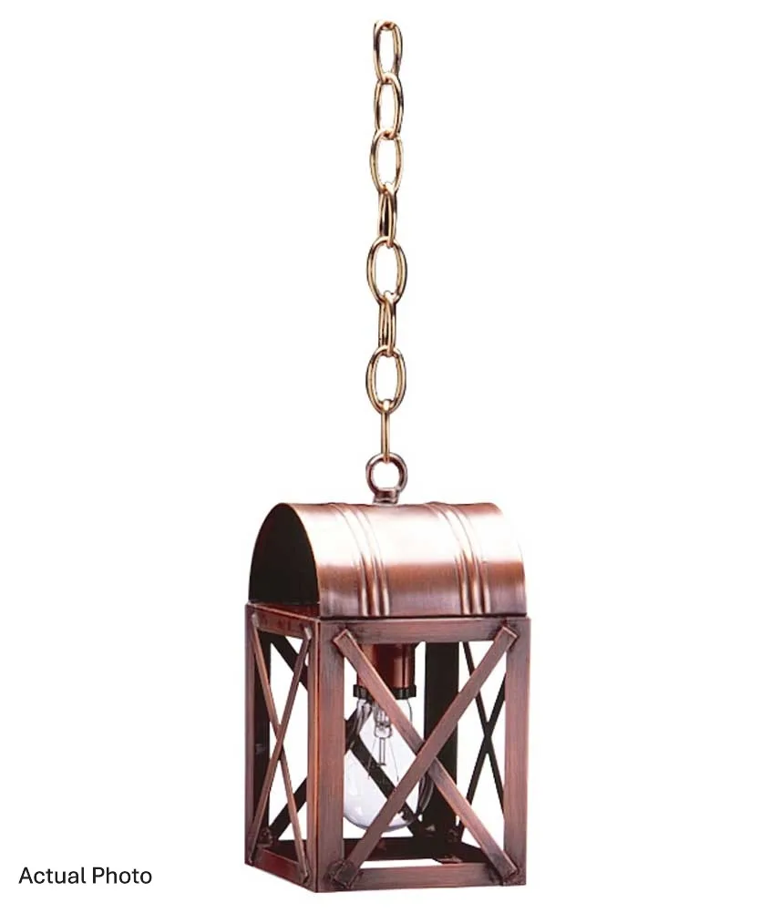 One Light Hanging Lantern 75.00W/Medium