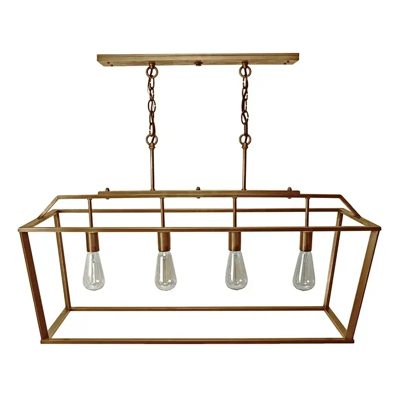 Four Light Pendant 75.00W/Medium