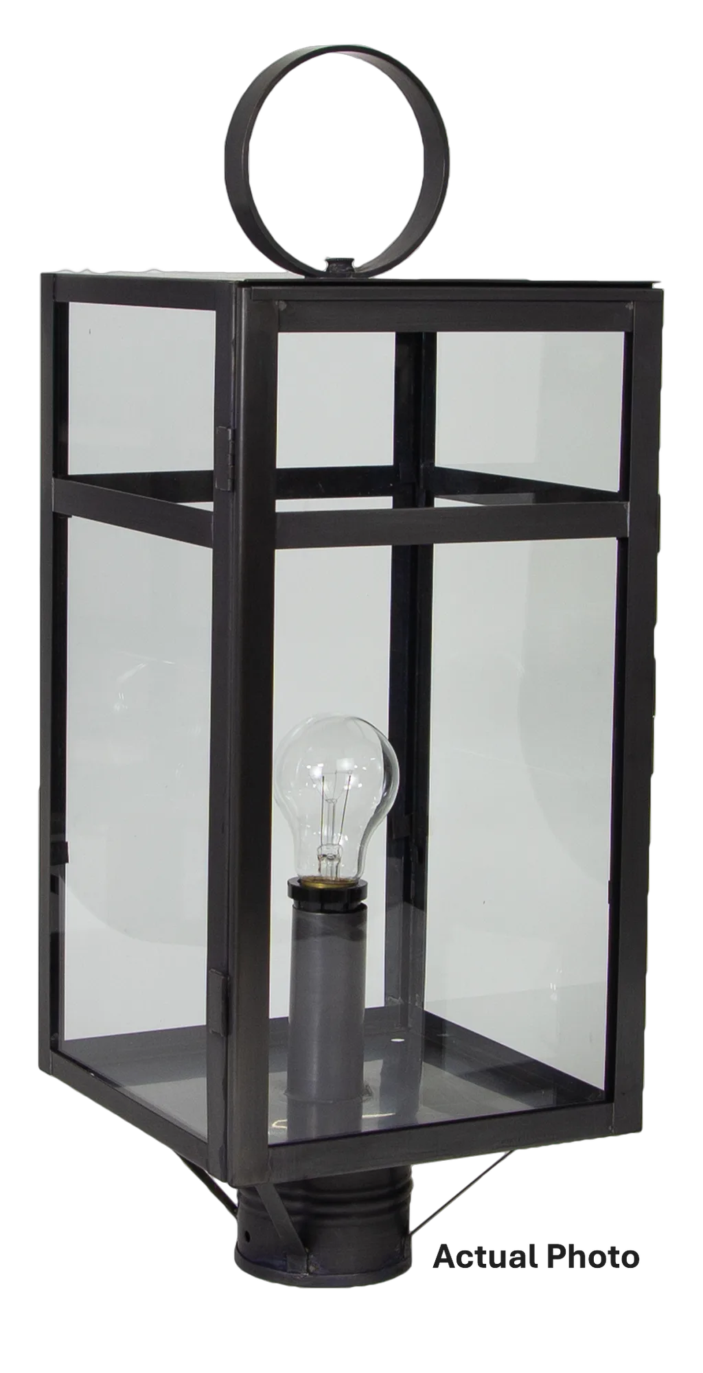 One Light Post Mount 75.00W/Medium