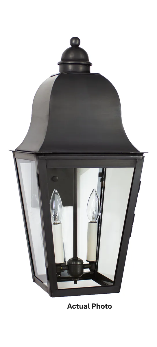 Two Light Wall Fixture 60.00W/B/Candelabra