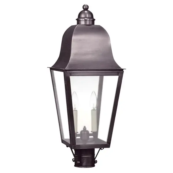 Two Light Post Mount 60.00W/B/Candelabra - Image 13
