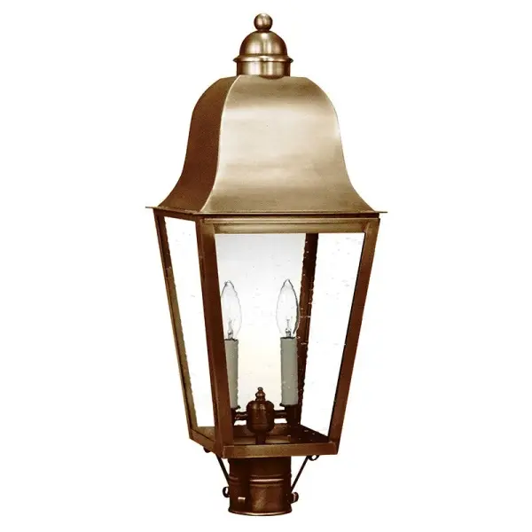 Two Light Post Mount 60.00W/B/Candelabra - Image 3