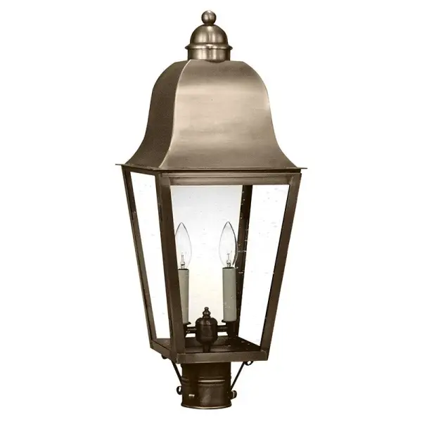 Two Light Post Mount 60.00W/B/Candelabra - Image 7