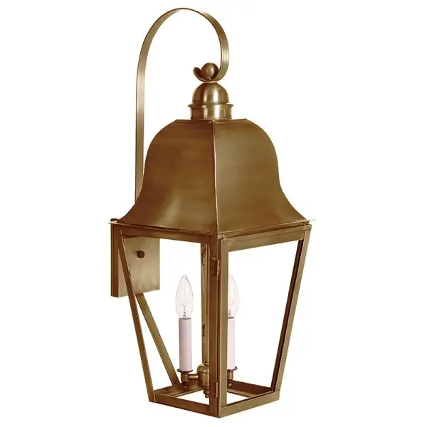 The Imperial collection features an optional top and bottom scroll design to add a touch of elegance and charm to the overall appearance. The handcrafted design, featuring intricate details makes this fixture stand out from others. - alternate view