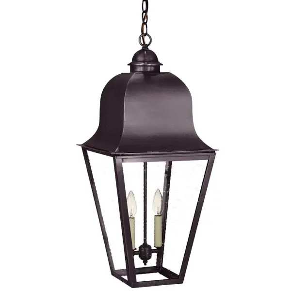 Two Light Hanging Lantern 60.00W/B/Candelabra - Image 11