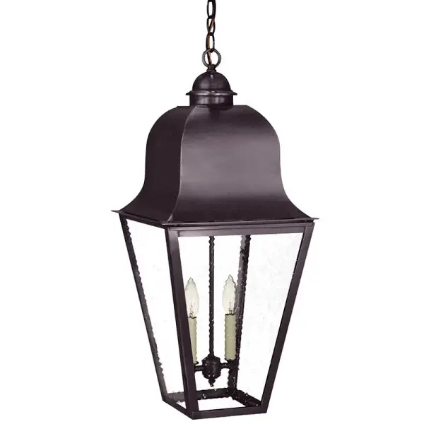 Two Light Hanging Lantern 60.00W/B/Candelabra - Image 12