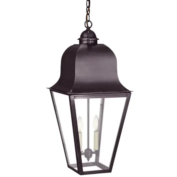 Two Light Hanging Lantern 60.00W/B/Candelabra - Image 13