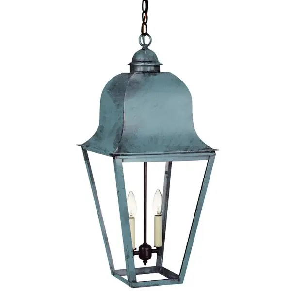 Two Light Hanging Lantern 60.00W/B/Candelabra - Image 14