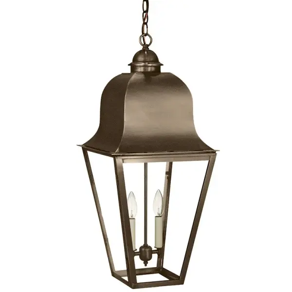 Two Light Hanging Lantern 60.00W/B/Candelabra - Image 6