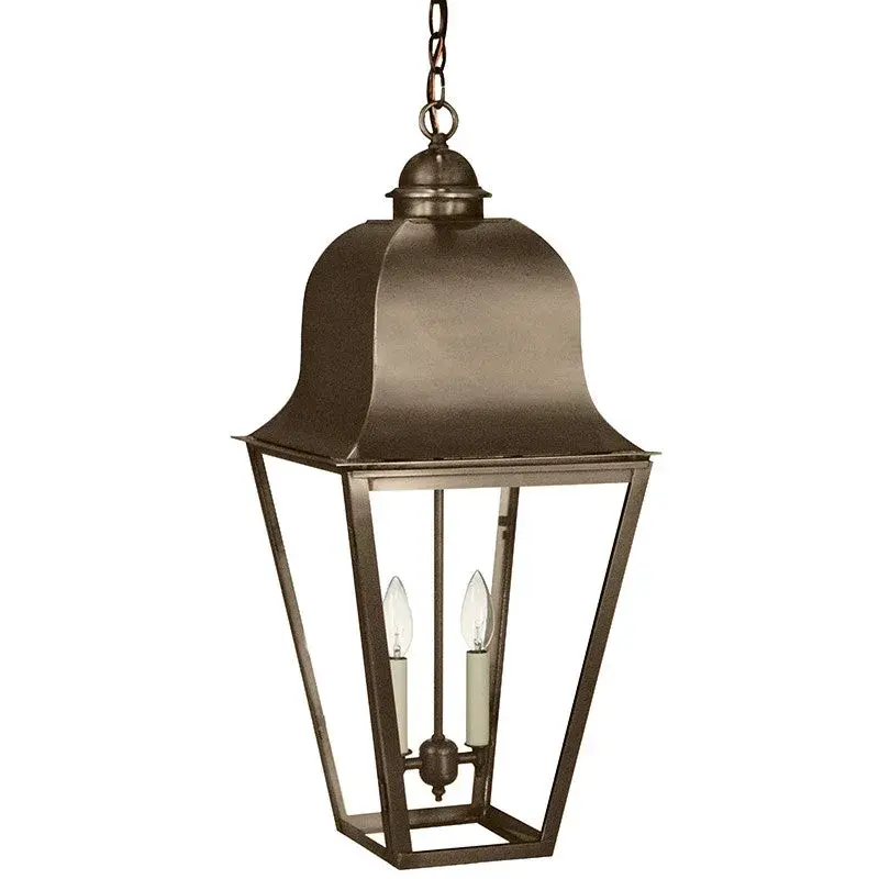 Two Light Hanging Lantern 60.00W/B/Candelabra - Image 6
