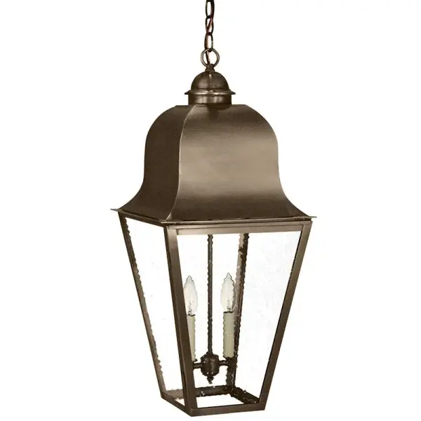 Two Light Hanging Lantern 60.00W/B/Candelabra - Image 8