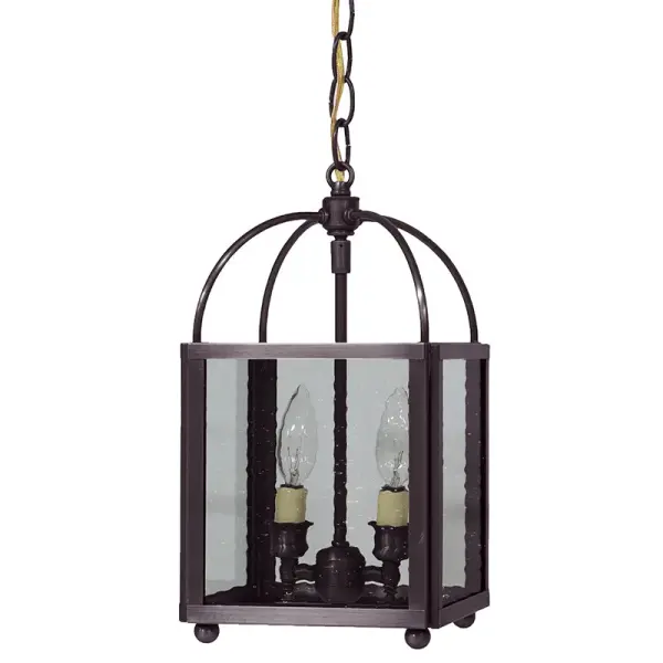 Two Light Hanging Lantern 60.00W/B/Candelabra - Image 12