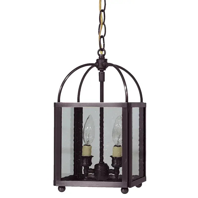 Two Light Hanging Lantern 60.00W/B/Candelabra - Image 12