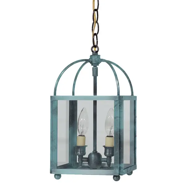 Two Light Hanging Lantern 60.00W/B/Candelabra - Image 15