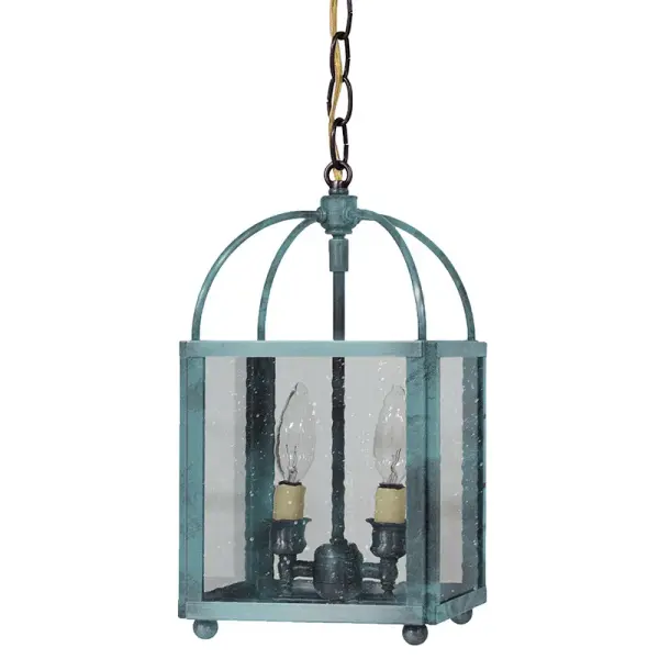 Two Light Hanging Lantern 60.00W/B/Candelabra - Image 17
