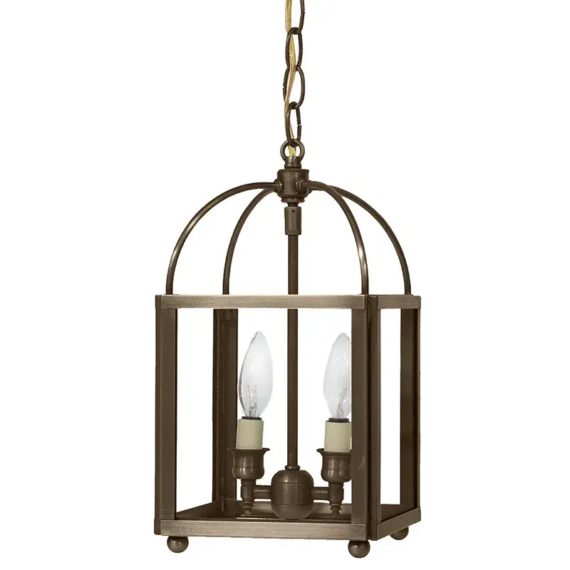 Two Light Hanging Lantern 60.00W/B/Candelabra - Image 20