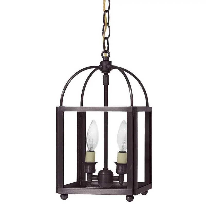 Two Light Hanging Lantern 60.00W/B/Candelabra - Image 21