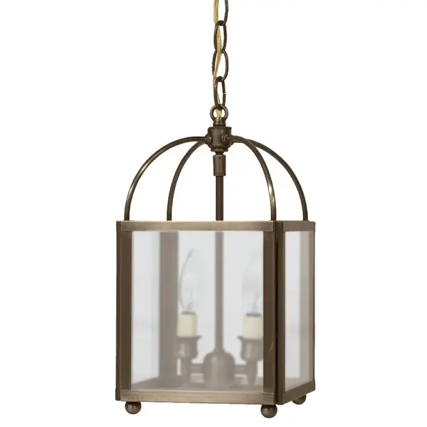 Two Light Hanging Lantern 60.00W/B/Candelabra - Image 10