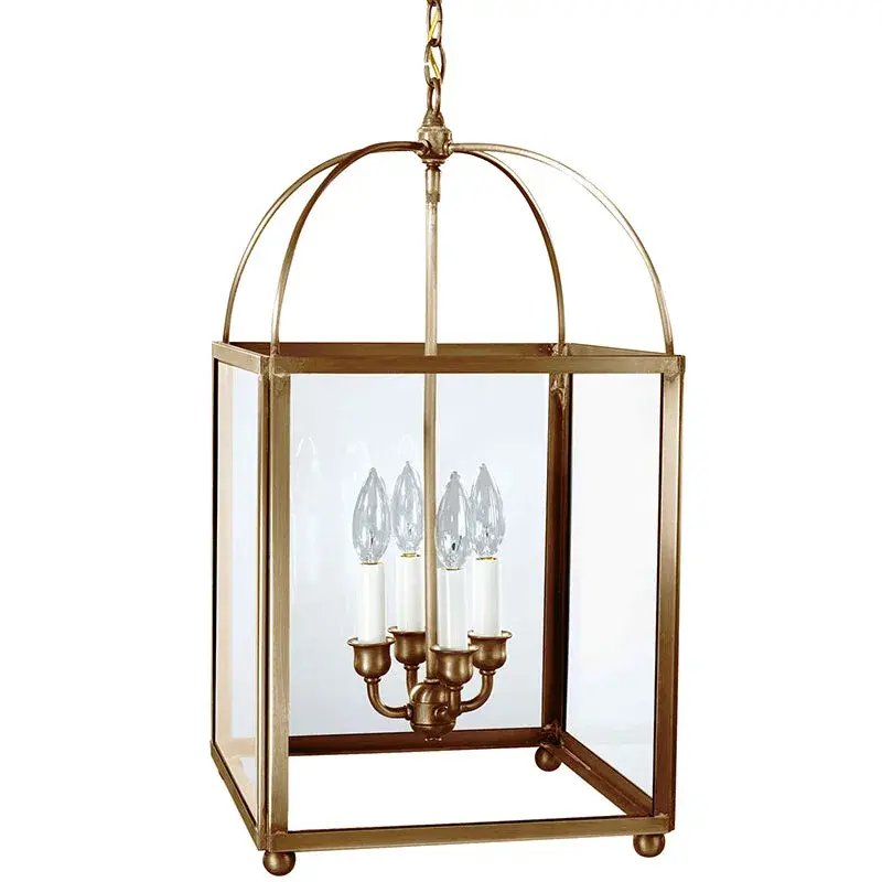 Four Light Hanging Lantern 60.00W/B/Candelabra - Image 2