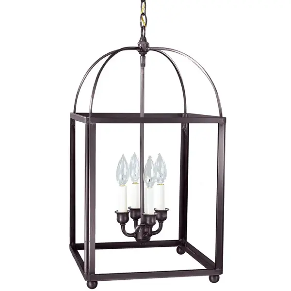 Four Light Hanging Lantern 60.00W/B/Candelabra - Image 16