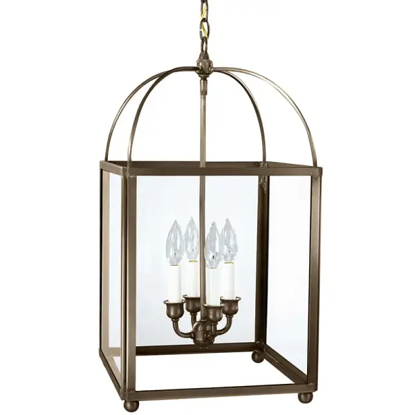 Four Light Hanging Lantern 60.00W/B/Candelabra - Image 7